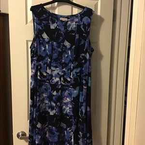 PLUS SIZE SLEEVELESS MAXI DRESS SZ 20
